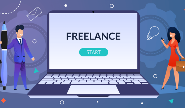Which is the best way to initiate communication with people working full-time as a freelancer to join them?