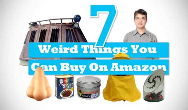 What are some of the weirdest items available for purchase on Amazon?