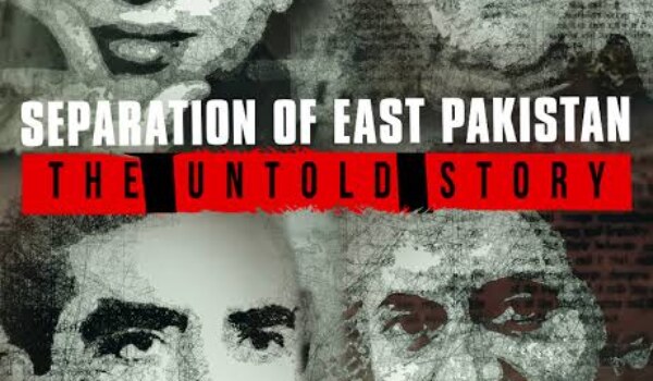 What must be the actual reason (reasons) behind the separation of east Pakistan?