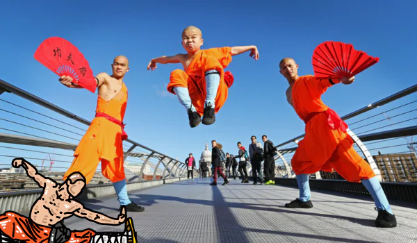 What China’s Shaolin monks are known for ?