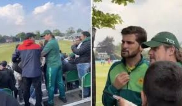 What led to Shaheen Afridi's abuse by a fan in Ireland?